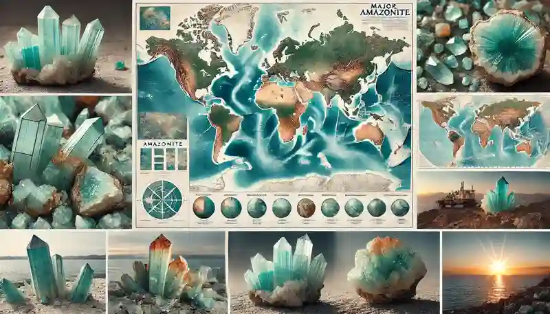 Геоложки усобенности и разпространение на Амазонитът