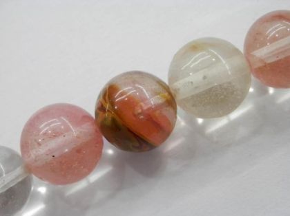 Cherry quartz мъниста 10мм модел 1030