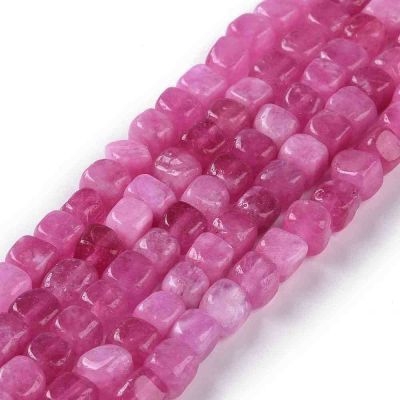 2 Доломит кубични мъниста Purple 5~7x5~7x5~7 мм