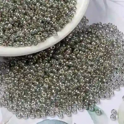MIYUKI® Rocailles Японски синци 3мм, галванизирани,  пакет 10 гр - ИЗБЕРЕТЕ ЦВЯТ