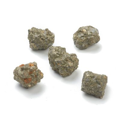 Естествен Пирит необработени късове, 18.5~23x15~19x13~17 мм - 1 брой