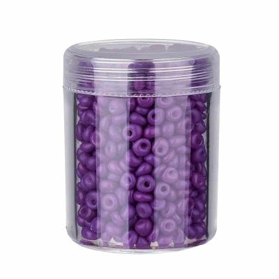 Синци Fringe мини мъниста Dark Violet син цвят 1