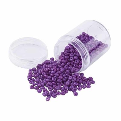 Синци Fringe мини мъниста Dark Violet син цвят 3