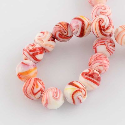 мънисто обло 14мм Lampwork1234