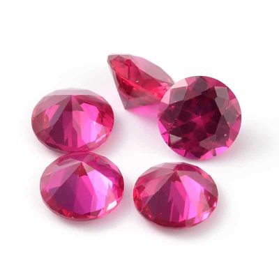 Кабошон Red Corundum от Cubic Zirconia, 1x2мм