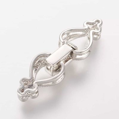 Клипс закопчалка 8,5x30 мм с украса от Cubic Zirconia А