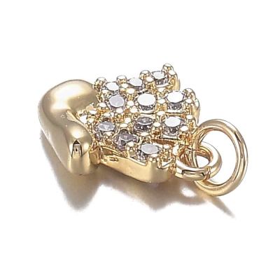ВВ Висулка ръка с позлата 18К и украса от Cubic Zirconia