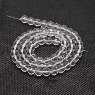 Стъклени мъниста 6мм Клас А, реплика на Austrian Crystal Clear 1